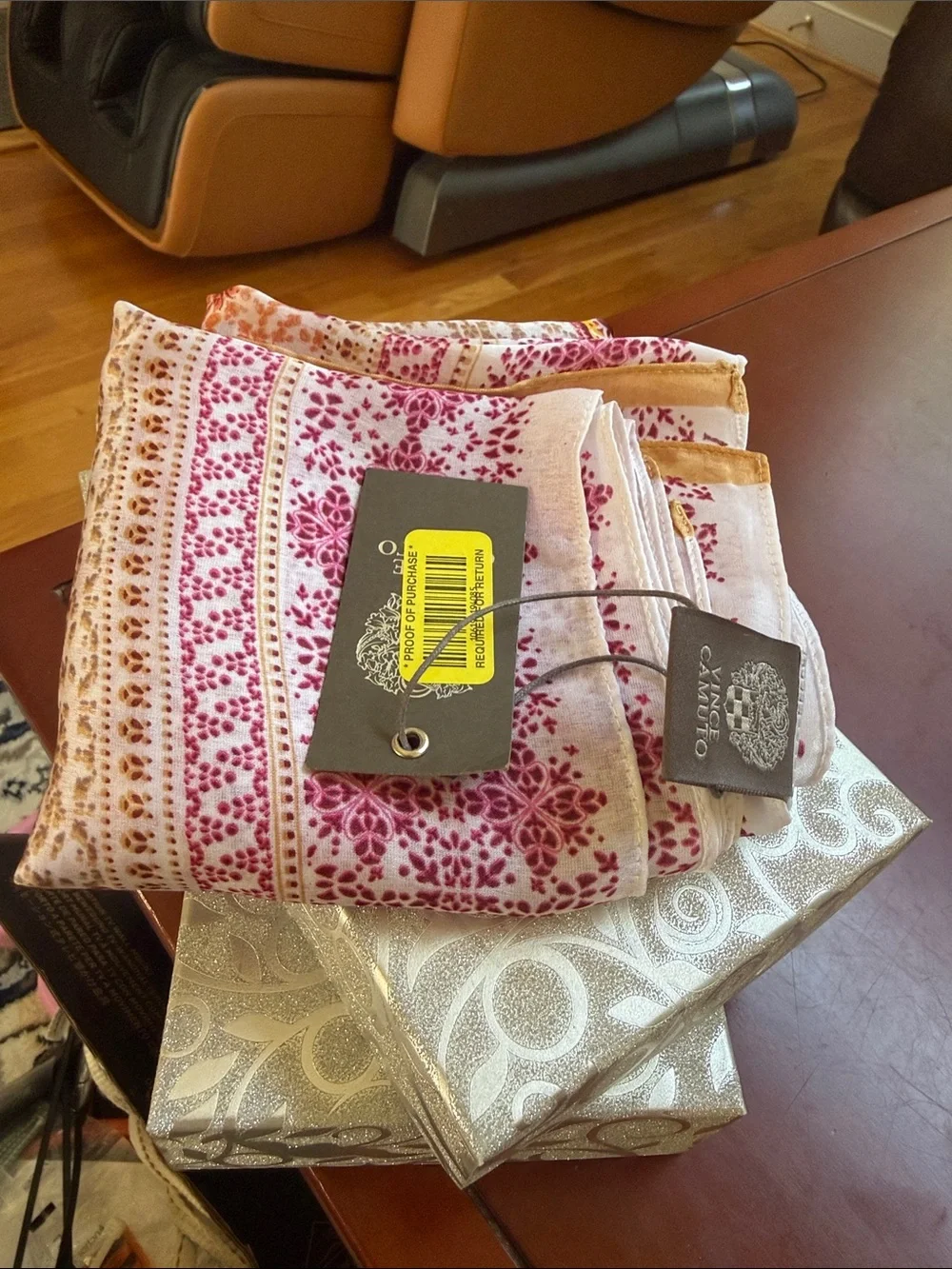 Vince Camuto scarves brand new come with gift box